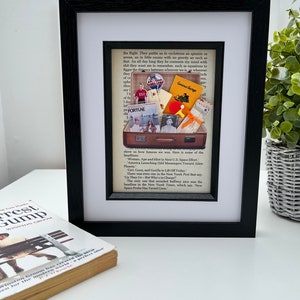 Forrest Gump by Winston Groom Wall Art.  Handmade wall art