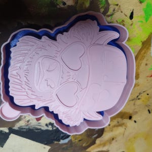 Cow heart glasses Silicone Mold
