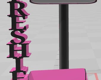 Freshie Mirror/Business Card holder STL File