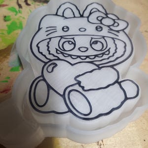 HK Labubu Silicone Mold