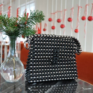 CRYSTAL BAG,Elegant Crossbody Bags,Gift For Her, luxury handbag, shoulder bag, beaded bag, shine bag,  fashion evening bag, designer bag