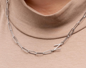 Paper Clip Chain With Initial