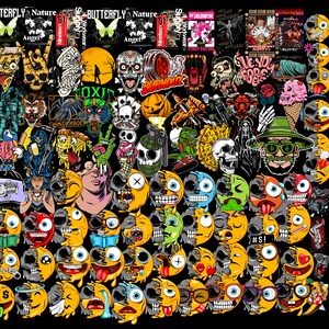 1100+ Anime Streetwear T-Shirt Designs | PNG SVG Bundle (Commercial Use) image 6