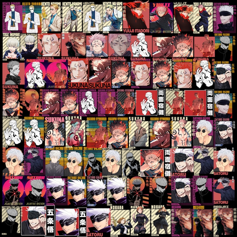 1100+ Anime Streetwear T-Shirt Designs | PNG SVG Bundle (Commercial Use) image 3