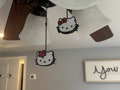 Hello Kitty Ceiling Fan Pull | Kitty Bedroom | Kitty Home Decor |  (Sold as a set of two)