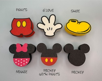 Girl Mouse and Boy Mouse Drawer Knobs/Handles for Nurseries, Kid's Rooms, Cabinets, and Dressers! Screws and washers Included!