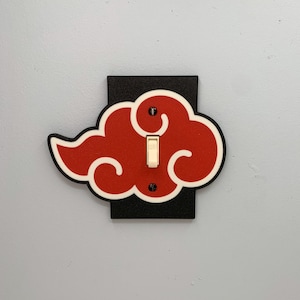 CLOUD anime wall plate single light switch cover.