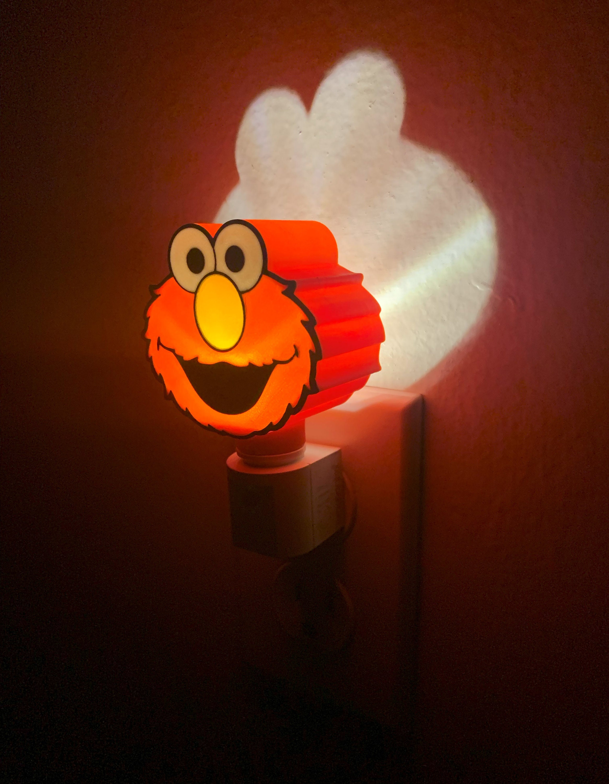 Sesame Street ELMO Night Light Kids Room Gift Idea 3d Printed Room