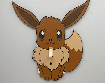Plaque de protection pour interrupteur EEvee - cadeau d'anniversaire unique pokemon