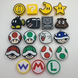 NEW OPTIONS MARIO themed Drawer Knobs/Handles for Nurseries, Kid's Rooms, Cabinets, and Dressers Screws and washers Included image 10