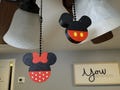 Magic Ceiling Fan Pull | Mouse Bedroom | Boy Mouse Home Decor | Girl Mouse| Kingdom | Glove | Pants |  (Sold as a set of two)