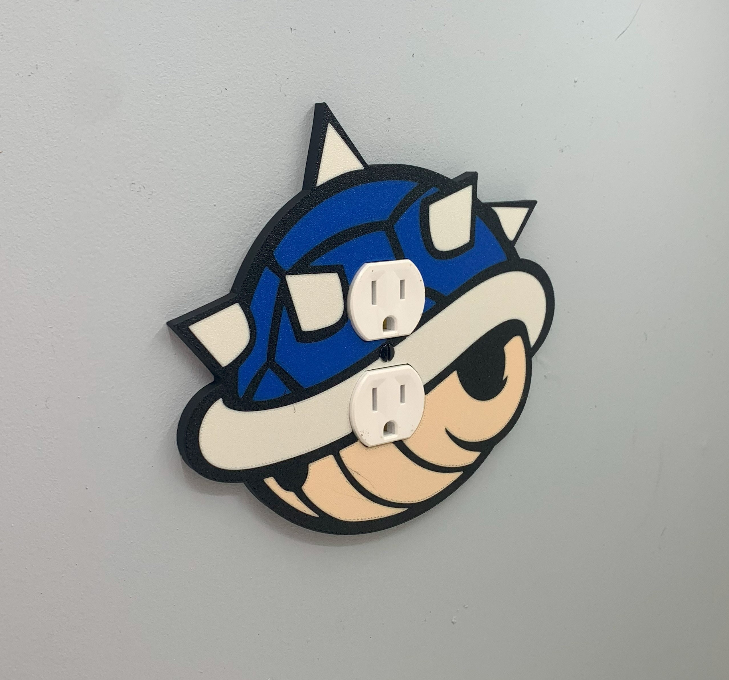 Mari Kart SHELL SPINY SPIKED Outlet Cover Super Mario Room - Etsy