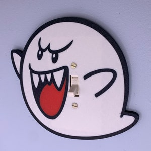 BOO Mario Bros. Light Switch Cover Plate-rocker Nintendo Video Game ...