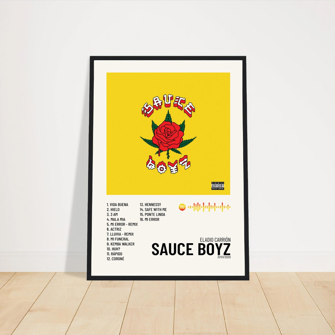 Eladio Carrion / Sauce Boyz / Imprimible Digital Portada De Etsy