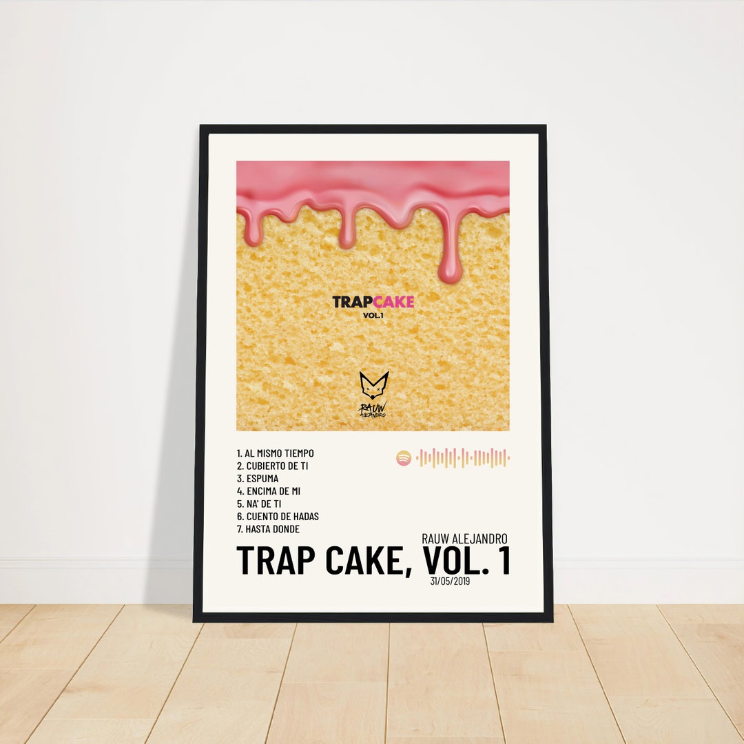 Rauw Alejandro / Trap Cake Vol. 1 / Imprimible Digital Etsy
