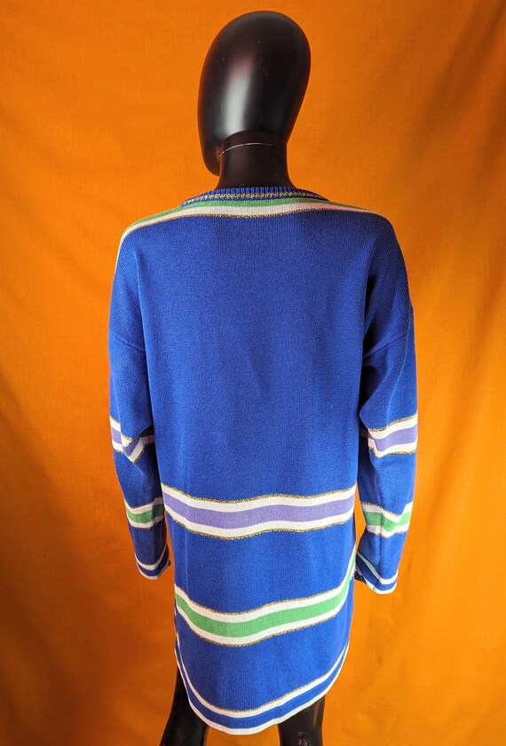 vintage jumper dress jacques vert abstract patter… - image 4