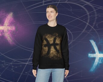 Pisces Zodiac Crewneck Sweater | Astrology Gift