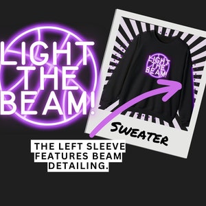 Sacramento Basketball Sweater | Light The Beam pullover | Sac Basketball jumper | King Fan | Gift For Sac Fan | Sacramento Pride | Kings