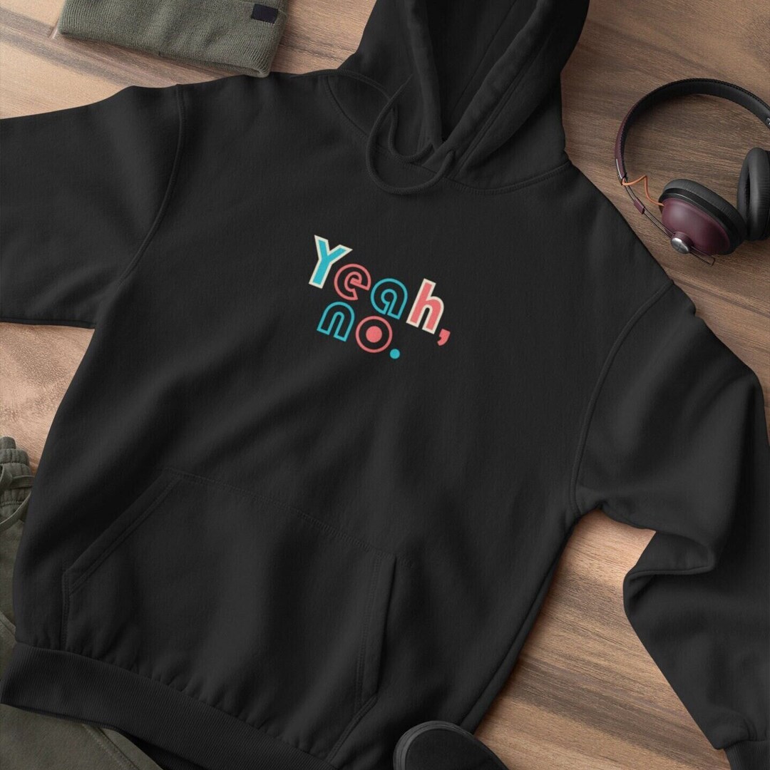 Yeah No Hoodie, Anti Social Club Hoodie, Anxiety Hoodie, Introvert
