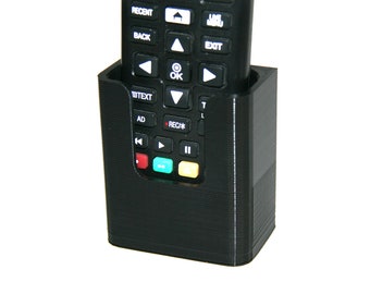 Remote control holder - TV set holder - TV control attachment