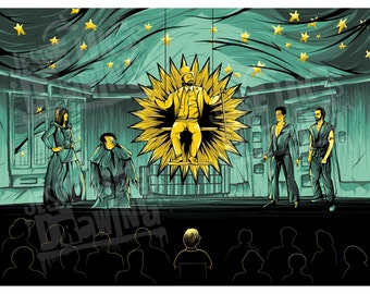 It's Always Sunny in Philadelphia Art Print - The Nightman Cometh