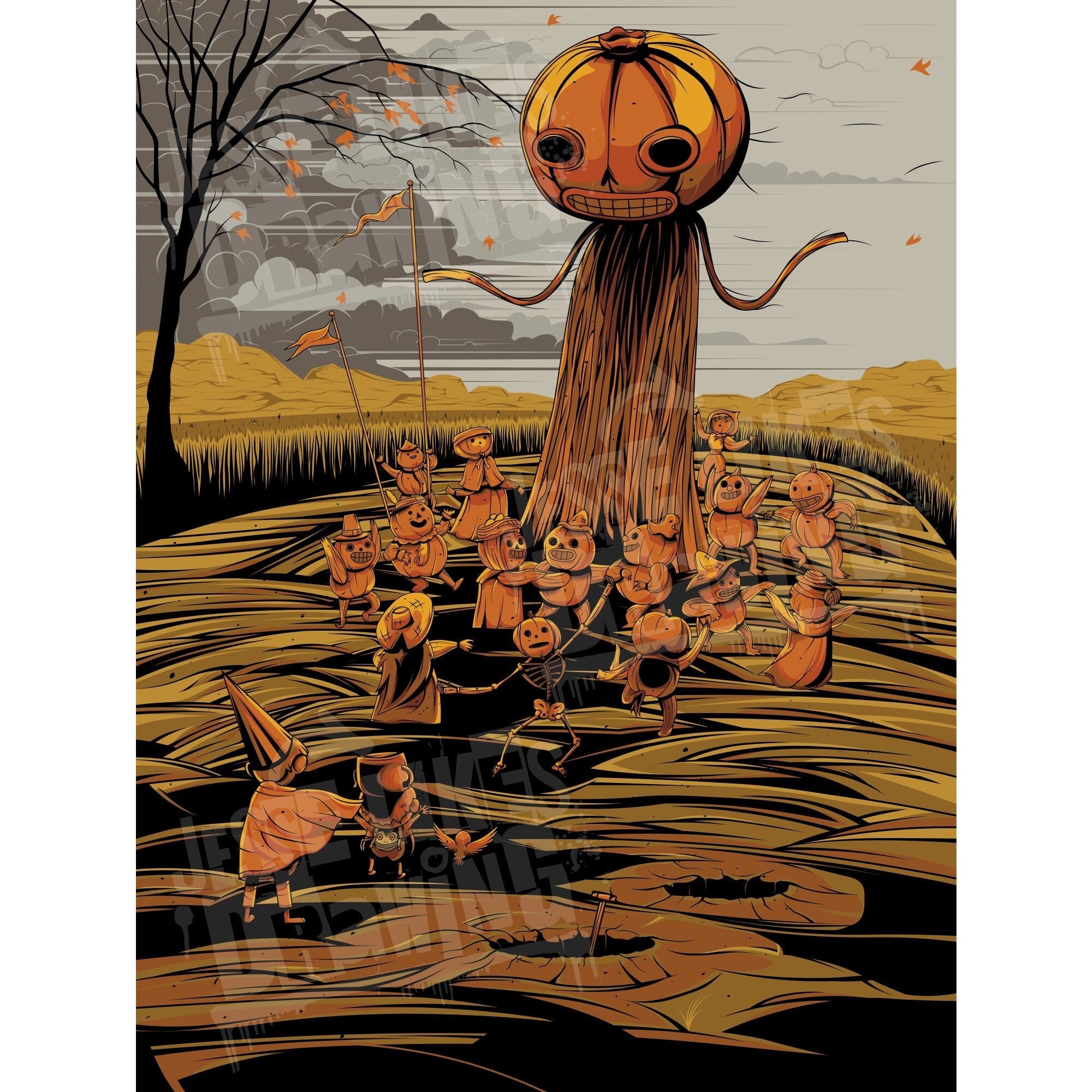 Over the garden wall tapestry hotsell