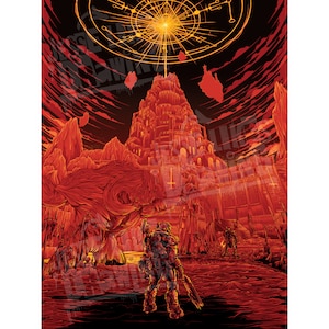 Doom Eternal Art Print - Doom Slayer - Doom Guy