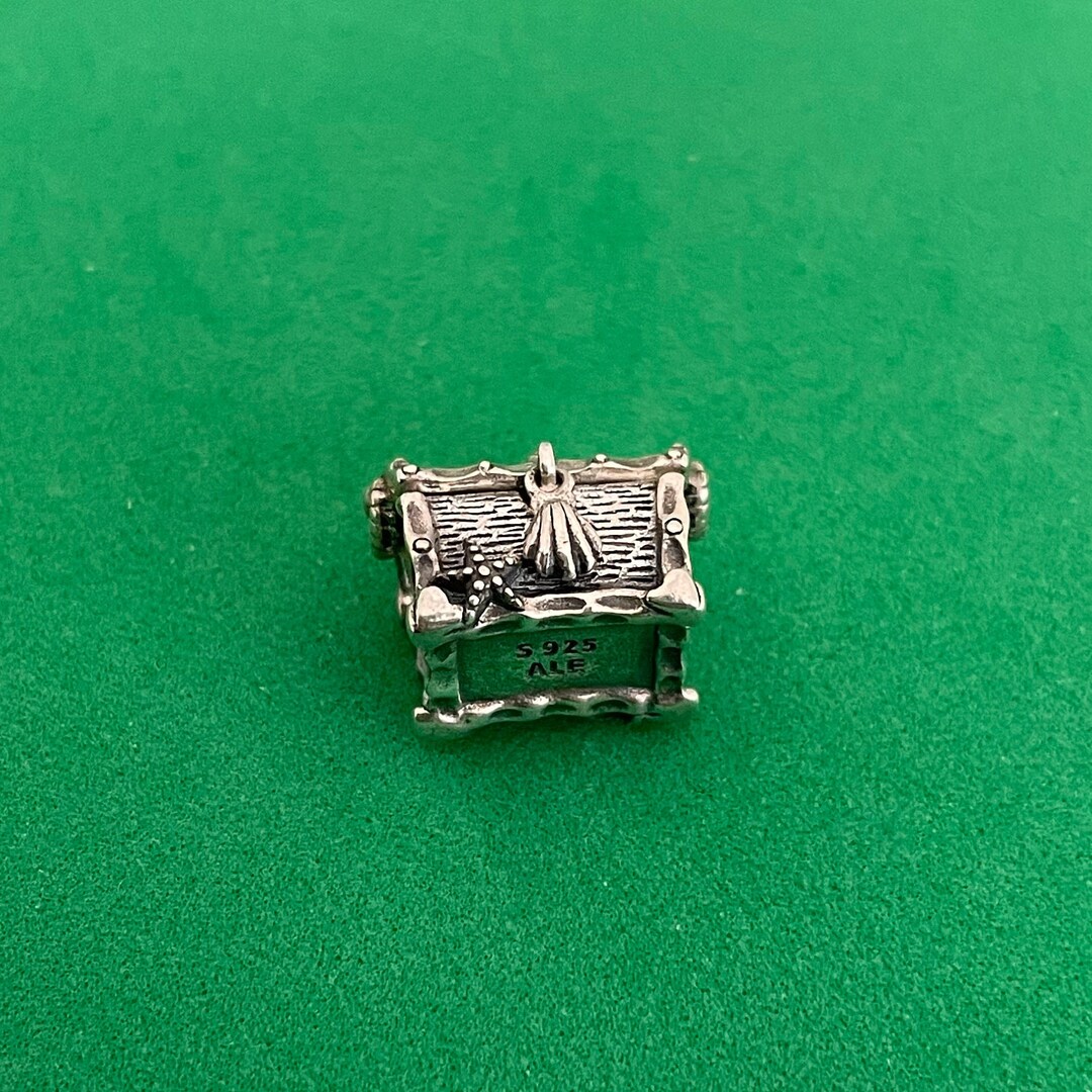 Pandora Chest of Treasure Charmauthentic Pandora Charms pandora Charms