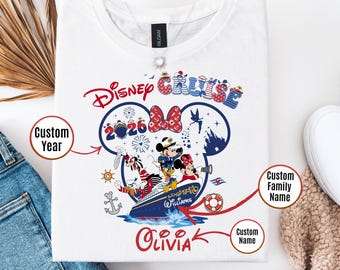 Custom Disney Cruise Shirts, Disney Cruise Group Shirt, Disney Cruise Shirt, Disney 2026 Shirt, Family Matching Cruise Shirt, Cruise Shirts