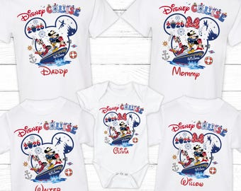 Custom Disney Cruise Shirts, Disney Cruise Group Shirt, Disney Cruise Shirt, Disney 2026 Shirt, Family Matching Cruise Shirt, Cruise Shirts