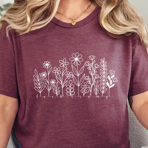 Chemise fleurie subtile anti-atout, chemise anti-capitaliste, chemise politique, chemise FDT, justice sociale, droits des immigrants, chemise anti-maga, chemise FDT drôle