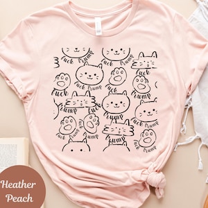 Chemise subtile anti-atout chat, chemise anti-capitaliste, chemise politique, chemise FDT, justice sociale, droits des immigrants, chemise anti-maga, drôle FDT