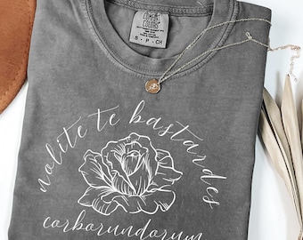 Nolite Te Bastardes Carborundorum Shirt, Comfort Colors Shirt, Handmaid s Tail Shirt, Anti Trump Shirt, Feminist Shirt, Women s Day Shirt