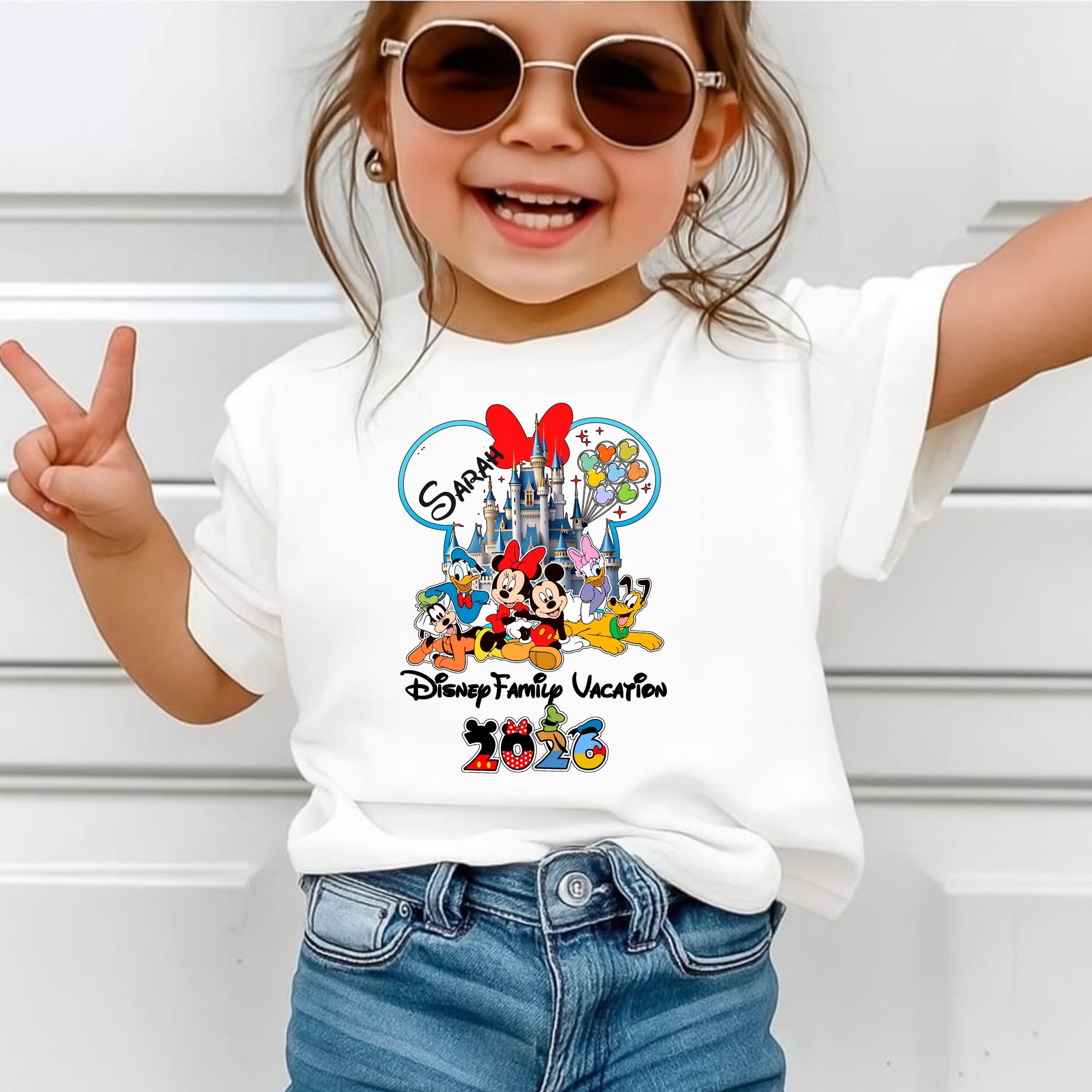 Disney 2026 Shirt Disneyland Family Vacation 2026 Shirt Custom Disney Il Jhtw 