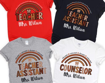 Custom Teacher Educated Motivated Elevated Melanated Black History Month Name Shirt, Black History Month Shirt,Black History Shirt