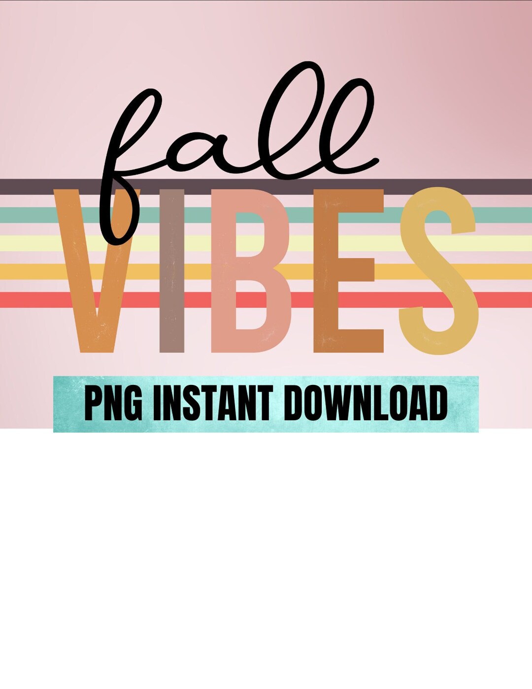Fall Vibes Png High Resolution Sublimation Design DIY - Etsy