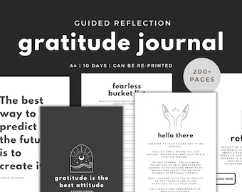 Gratitude is the Best Attitude | Law of Attraction, Digital Journal,  Digital Manifestation Journal, Digital Journal for Manifestation