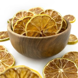 Natural Dried Lemon Slices, Dehydrated Lemon Wheels, perfect for coctails, dehydrated lemon slices 1 pack 100 g - FREE SHIPPING