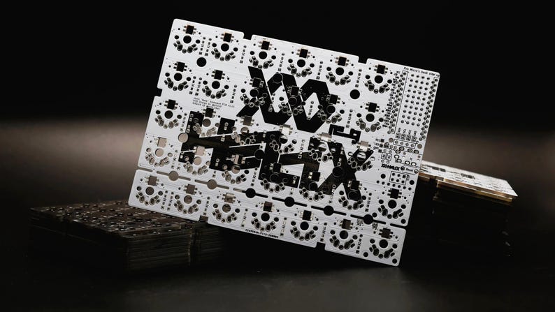 Juego de placas PCB para teclado mecánico ergonómico dividido Helix DIY imagen 3