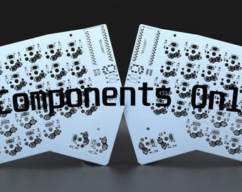 Egg58 Low Profile Split Keyboard Component Kit -- Choc V1 Sockets + SMD Diodes