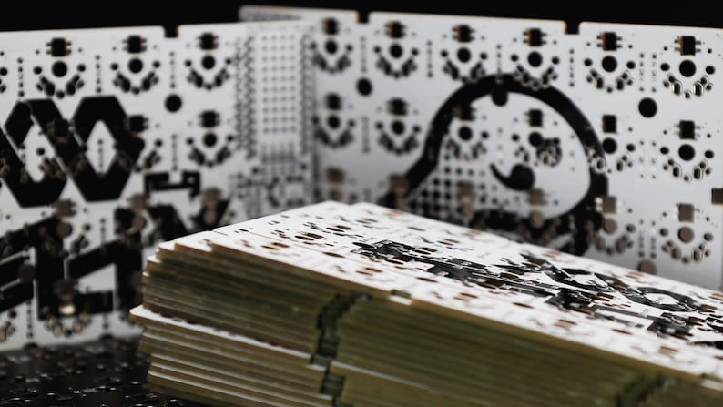 Juego de placas PCB para teclado mecánico ergonómico dividido Helix DIY imagen 11
