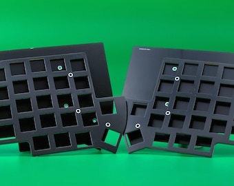 Lily58 PCB Plates (2x Top, 2x Bottom) – Custom Keyboard Case Parts
