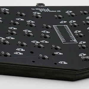 Ergosaurus Alice Layout DIY Mechanical Ergonomic Unibody Keyboard PCB 画像 11