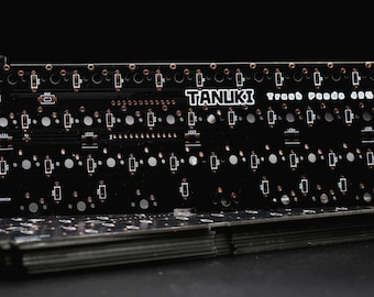 Tanuki 40 Percent DIY Mechanical Staggered Unibody Keyboard PCB