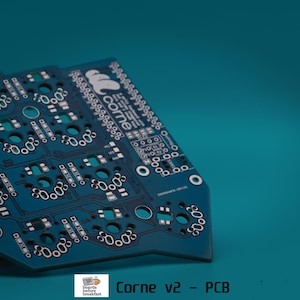Corne v2 Classic DIY Mechanical Ergonomic Split Keyboard PCB Set image 4