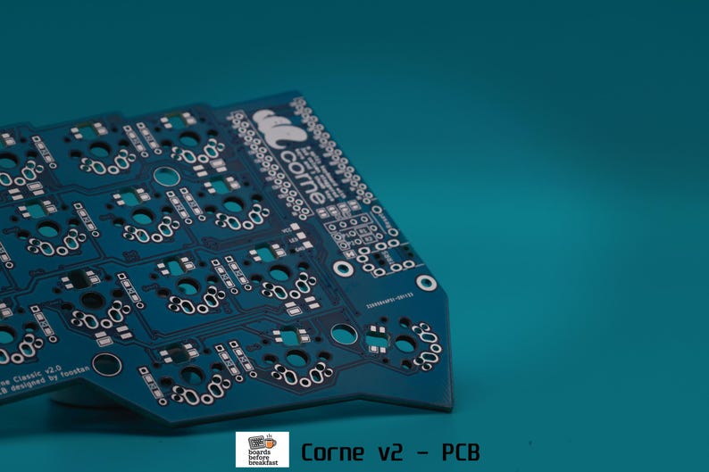 Corne v2 Classic DIY Mechanical Ergonomic Split Keyboard PCB Set image 4