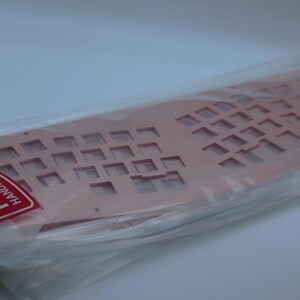 Smallice Alice Layout Keyboard Plate — FR4, Copper, or Brass image 5