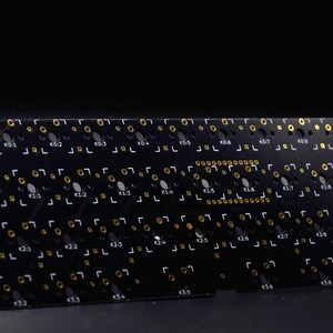 Tanuki 40 Percent DIY Mechanical Staggered Unibody Keyboard PCB afbeelding 13