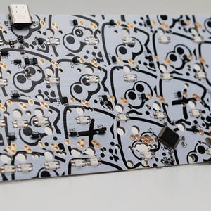 Getaway Van 40 Percent Pre-Soldered Mechanical Unibody Keyboard PCB zdjęcie 6