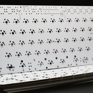 Lattice60 60% HHKB Layout Through-Hole Mechanical Keyboard PCB image 3